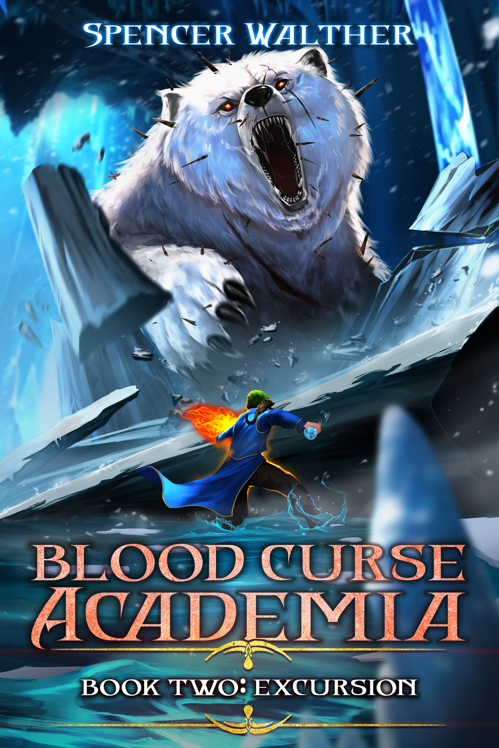 Blood Curse Academia: Book One Cover